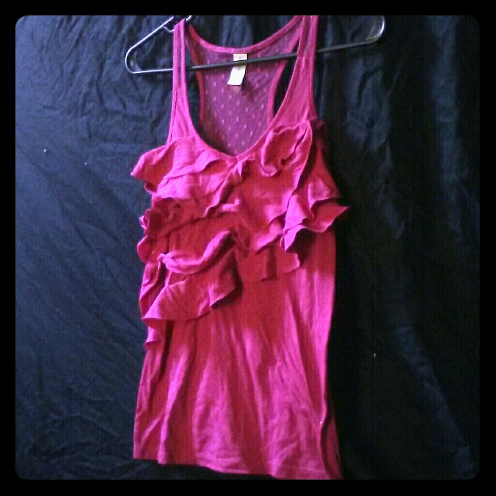 Ruffled Summer Tank Top